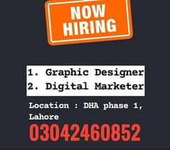 Graphic Designer on site job