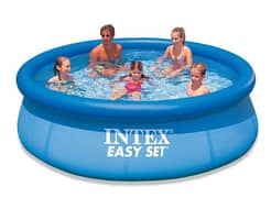 One time used swimming pool intex