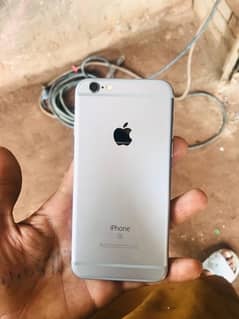 iPhone 6s 32 gb with data cable 10 by 9.5 panel ma dot ha