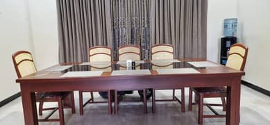 Dining Table / Luxury Dining Table / 8 Chair Dining Table