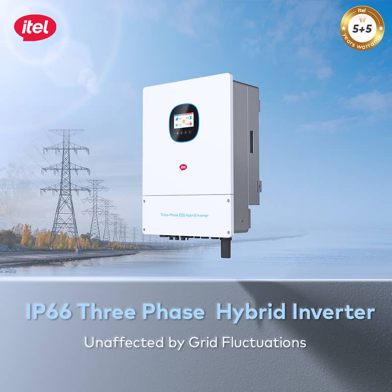 ITEL Inverter 12kW 48V Three Phase Hybrid 3 Output Net Metering Solar 5