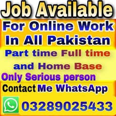 male and female require for online working and office management