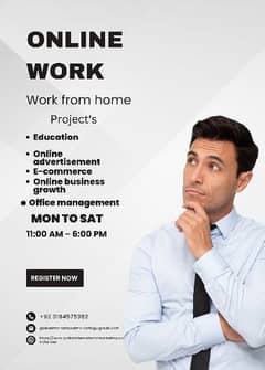 online Work from home/girls/boys/ student/teachers/online money