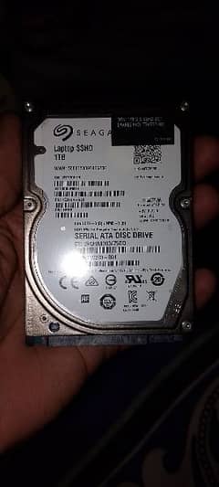 Seagate 1TB Hard disk 100% Health New