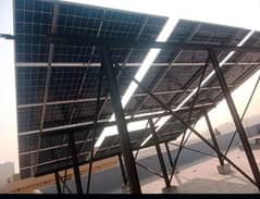 Allivated solar structure for panels 0