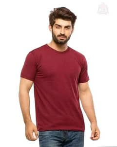 3pce men,s cotton plain Tshirts