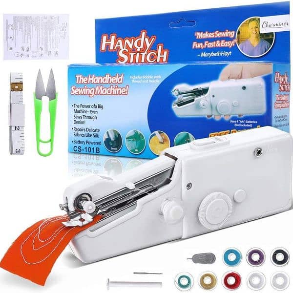 Handy Portable Mini Sewing Machine l Tich/Snap Button 1