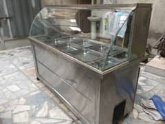 Commercial Salad Bar & Food Counter 6 Feet