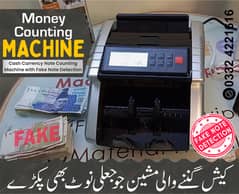 bank note currency cash counting machine wth basic fake note detectio