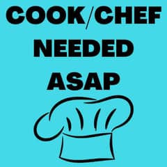 COOK REQUIRED ON URGENT BASIS 0