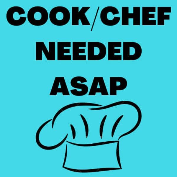 COOK REQUIRED ON URGENT BASIS 0