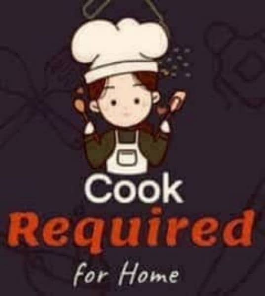 COOK REQUIRED ON URGENT BASIS 1