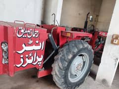 massey Ferguson tractor 260 with trolley