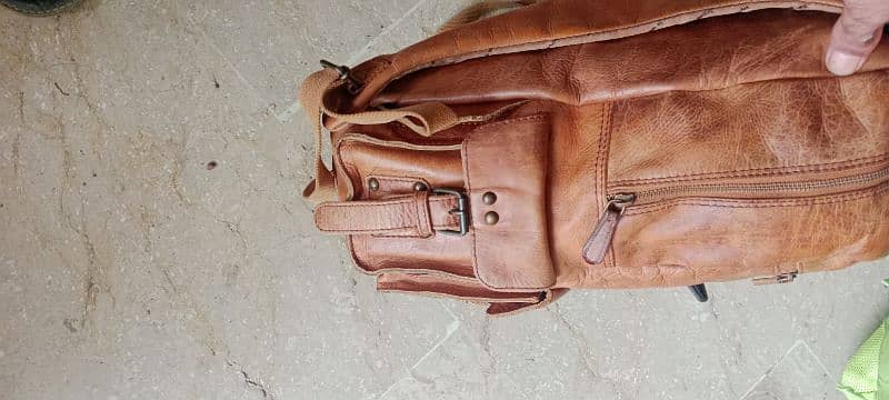 origenal leather bag pack 3