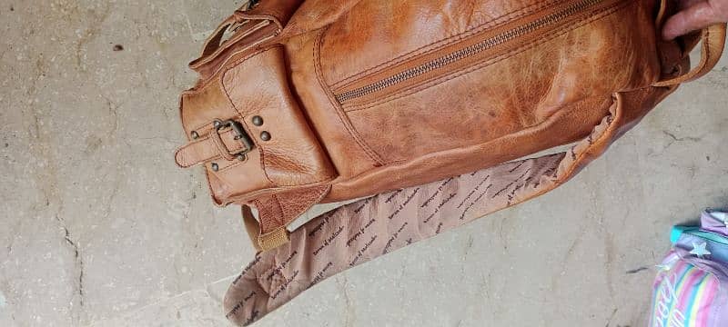 origenal leather bag pack 4