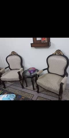 Coffee chair set in brand new condition 0