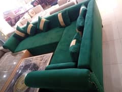 Lshape sofa/7seater/Sofa set/corner sofa set/seven seater/sofa cum be