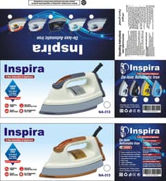 Automatic Iron, NA Iron, Morphy Richards Inspira, Raf Iron In Karachi