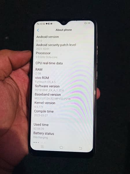 Vivo Y90  2GB Ram 32GB Ram Offical PTA 1