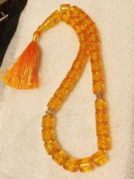 very old Amber tasbih کہربہ 1