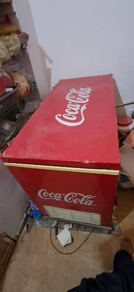 coca cola freezer 1