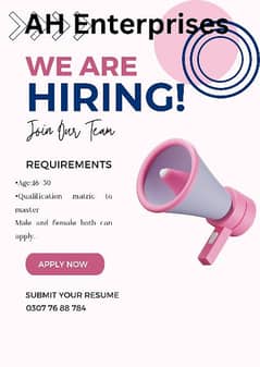 Urgent hiring for call center job both male and female