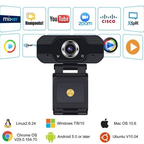 USB WEBCAM 1080p Full HD Camera 1