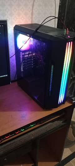 Gaming PC Core i5 4gen with monitor,rgb keyboard,rgb mouse for sell