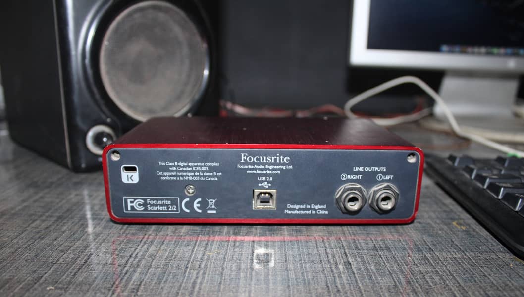 Audio Interface Focusrite 2I2 2