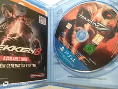 Tekken 7 CD for PS4