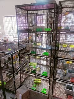 4 poration cages different size