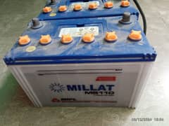 millat batteries 6 months used