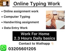 Home based jobs for students / house wifes / and free persons