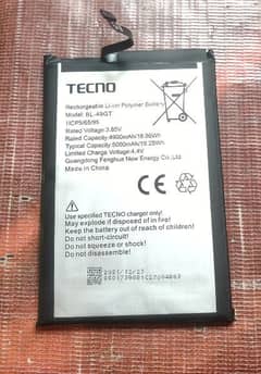 Tecno Camon 18T Battery 0