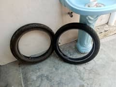 Deluxe YbR Ybrg Ybz    Tyre 2 new just 1 month use with tubes