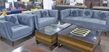 sofa set | Wooden sofa | Velvet sofa | Luxury sofa  | 6 sofa  |modren