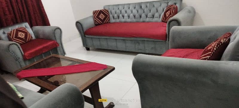 Sofa Set 7Seater BrandNewCondition JUST 4month Little Used 03427788360 10