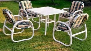 sofa set/bench/dining table/UPVC chair/tables/plastic furniture