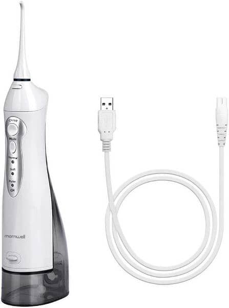 Mornwell USB Oral Irrigator Rechargeable water dental flosser 7