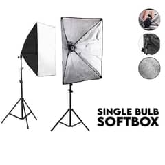 Single Bulb Softbox Stands k Sath