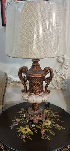 beautiful side table lamp new covers