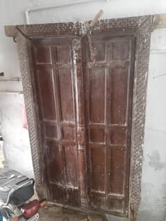 Wooden Door 3 x 5.5