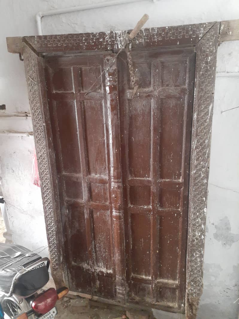 Wooden Door 3 x 5.5 0