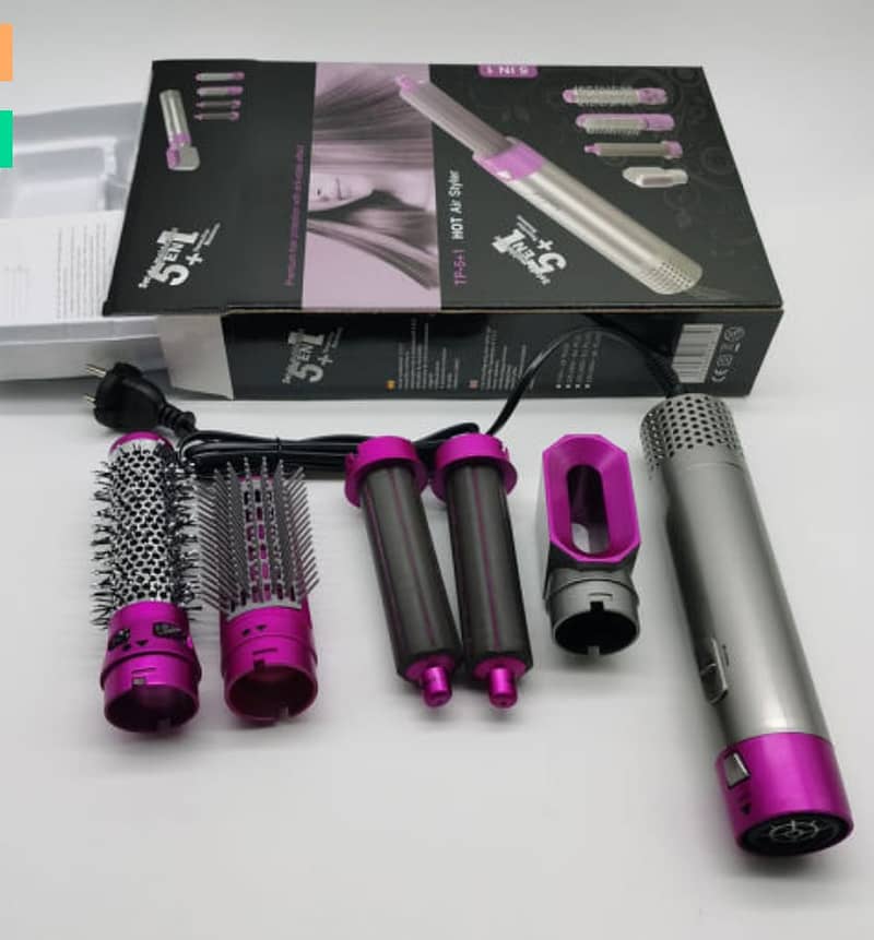 5 in 1 Professional Hair Dryer Straightener 2