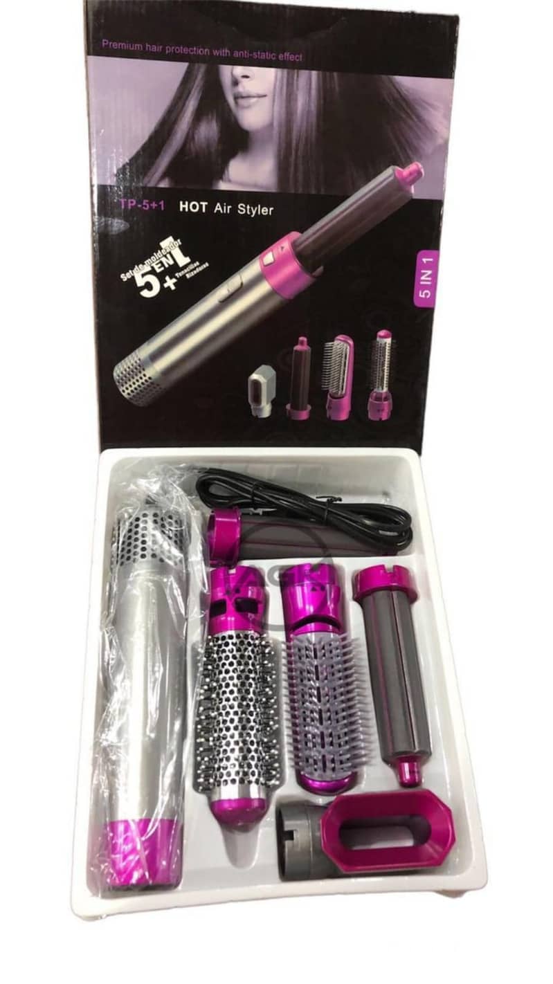 5 in 1 Professional Hair Dryer Straightener 3