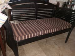 Wood Sofa 2 seater