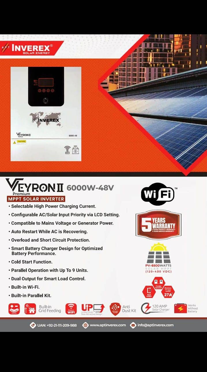 Inverex Nitrox 8kw, 6kw/Yukon II 3.5, 5.6kw/Yeyron II 1.2,2.5,4,6kw 5