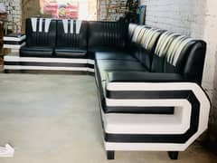 modern leather sofa