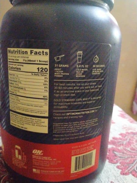 OPTIMUM NUTRITION WHEY 2LB. 2