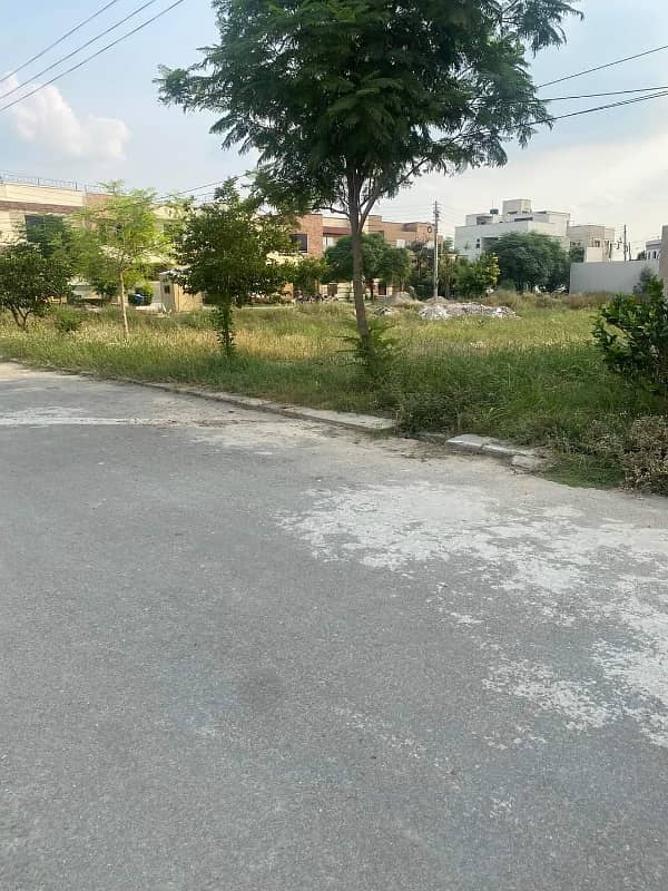 1 Kanal Corner Plot Available For Sale In Tech Town Canal Road Fsd 4